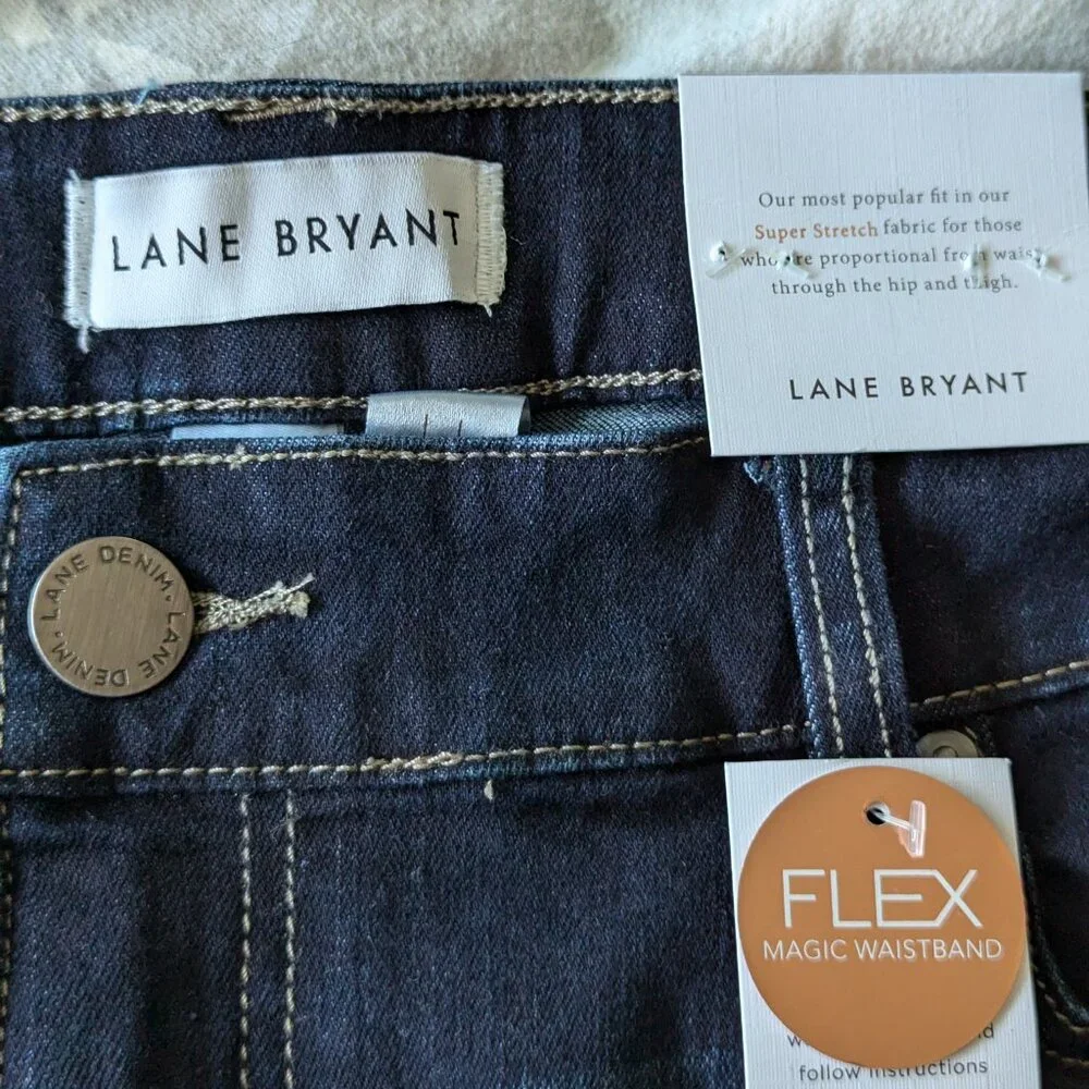 Lane Bryant Denim Bermuda SHort - Size 18 - Picture 3 of 7